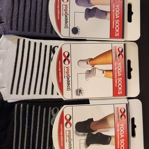 Lot Of 6 Pair Non-slip And Yoga Socks